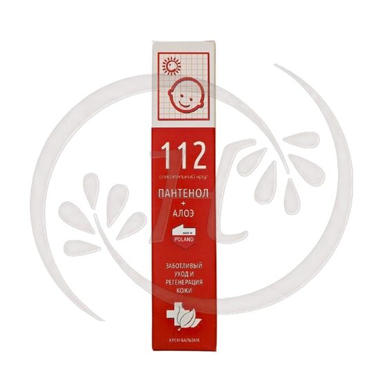 112 Panthenol + Aloe Cream-Balm 50 g 